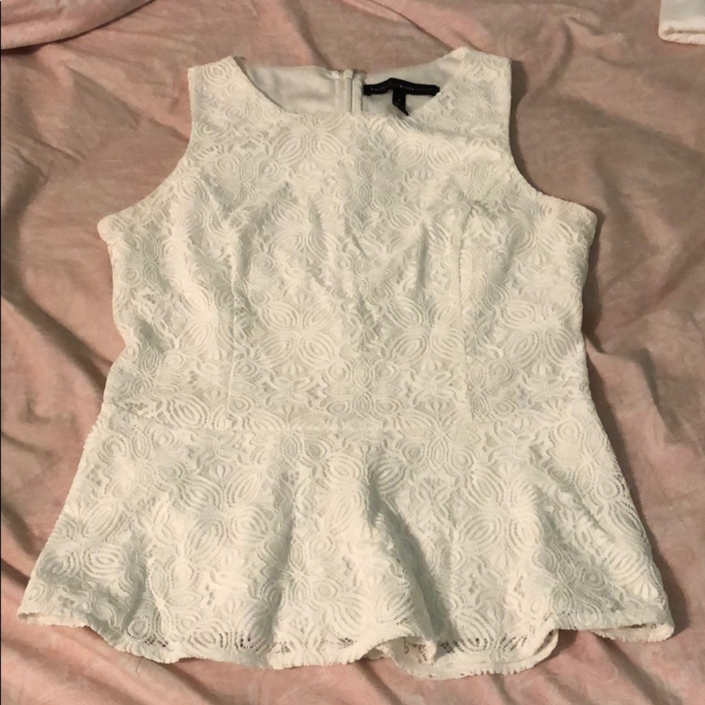 Pretty lace tank